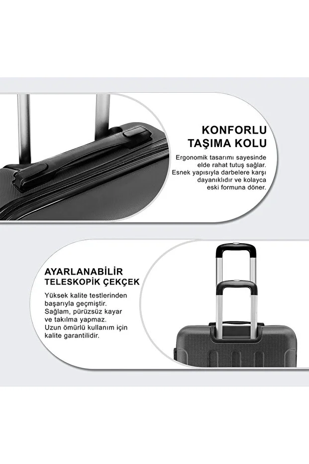 ANTHONY JACKSON Ultra Hafif ABS Valiz TRION